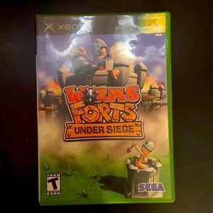 XBox Worms Forts Under Siege used